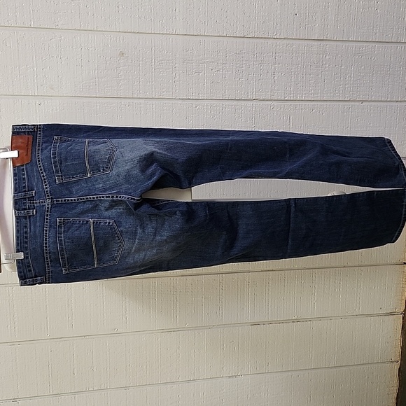 TOMMY BAHAMA Men's Standard Straight Leg Dark Blue Cotton Jeans 35/34 - Picture 4 of 12